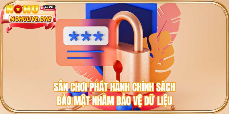 Sân chơi phát hành chính sách bảo mật nhằm bảo vệ dữ liệu
